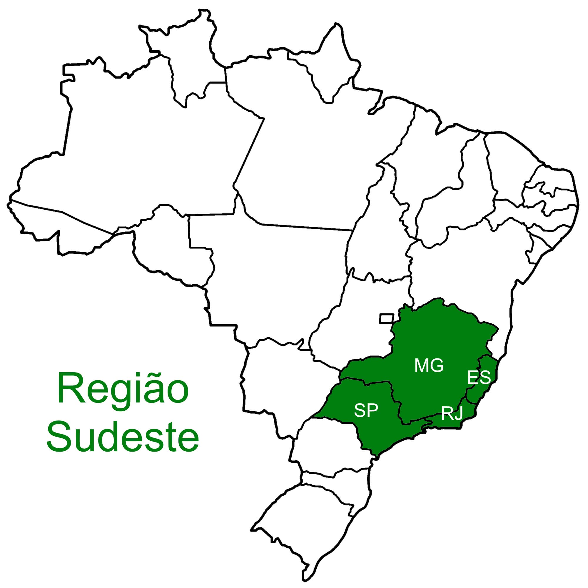 região sudeste do Brasil